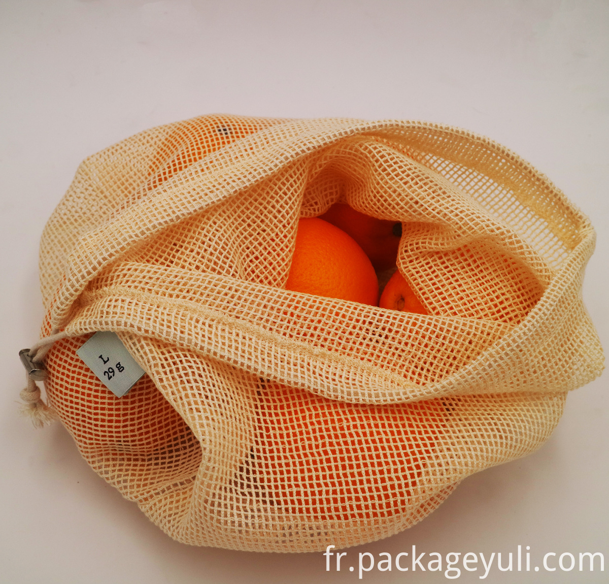 Sac en filet de coton 002 Cotton Mesh Bag 002